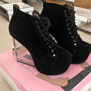 Jeffrey Campbell lita, black size 6.5